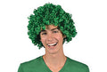 Wholesale St Patricks Day Wigs | Green Afro Wig 12 PACK 6012D