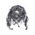 White & Black Arab Shemagh Houndstooth Scarf  12 PACK 2073BW