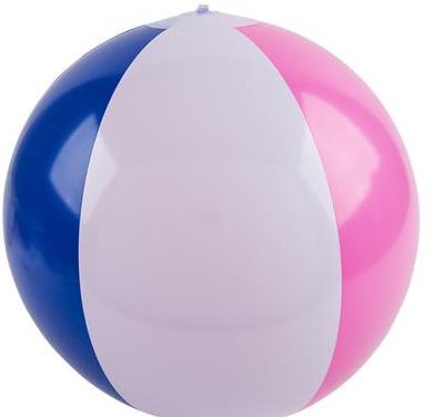 BEACH BALLS BULK | 16"  LARGE STANDARD SIZE COLORFUL 9045SD 12 PACK