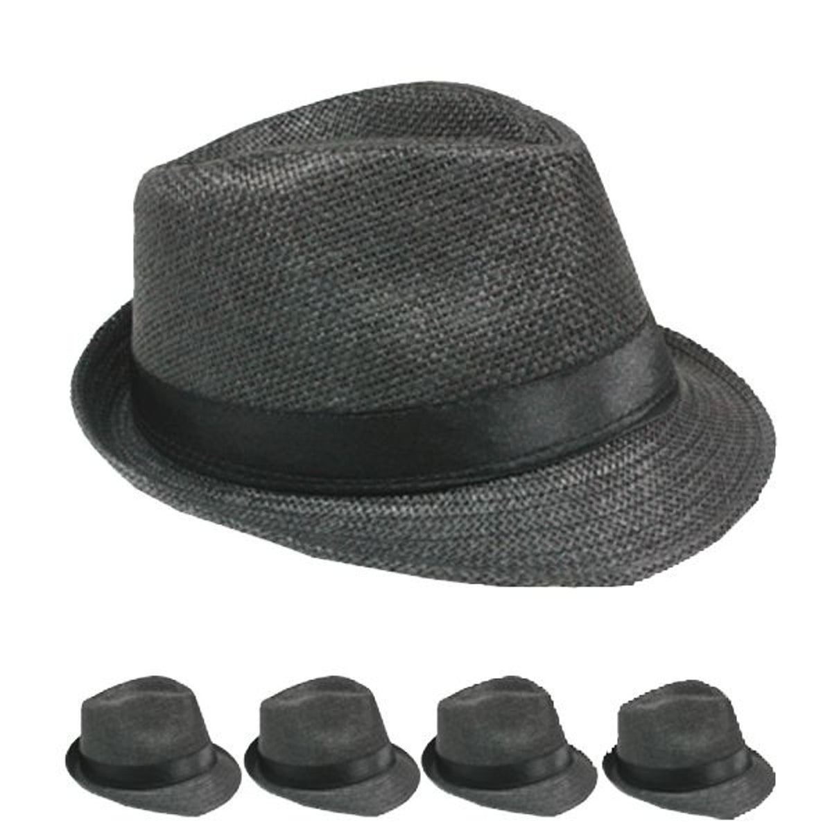 Bright Colorful Sun Hats |  Fedora Pick Color Dozen 1328DZC