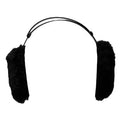 Furry Ear Warmers Black 6705