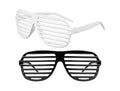Black/White Shutter Shades 12 PACK 1161