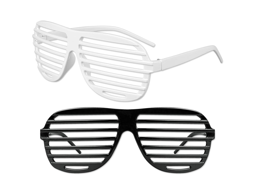 Black/White Shutter Shades 12 PACK WS1161D
