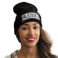 Blessed | Blessed Hats | Slang Beanies®  Ribbed Comfort Knit Hats 10+ Colors 10833