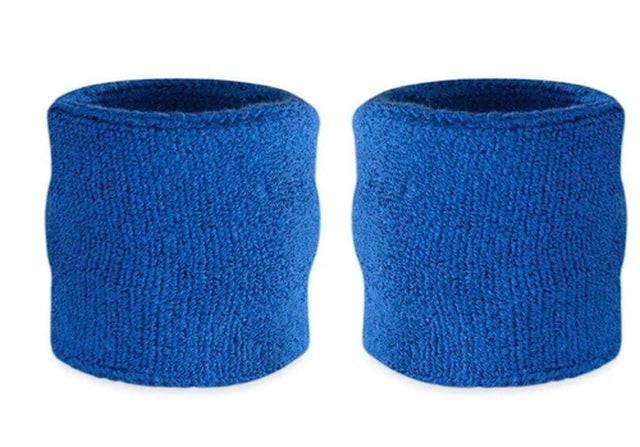 Terry Cloth Wristbands | Basketball Wristband | Royal Blue By Piece