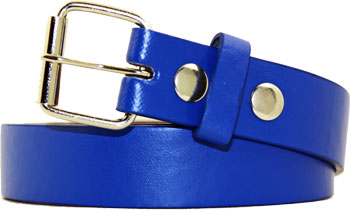 Boys Uniform Belts | Blue 12PK with Free Detachable Buckle 12PK 2915B