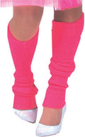 Hot Pink Furry Leg Warmers 6753