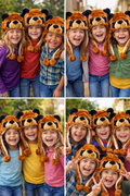 Animal Hat Bear Hood 5501