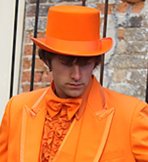 Orange Top Hats | 1356