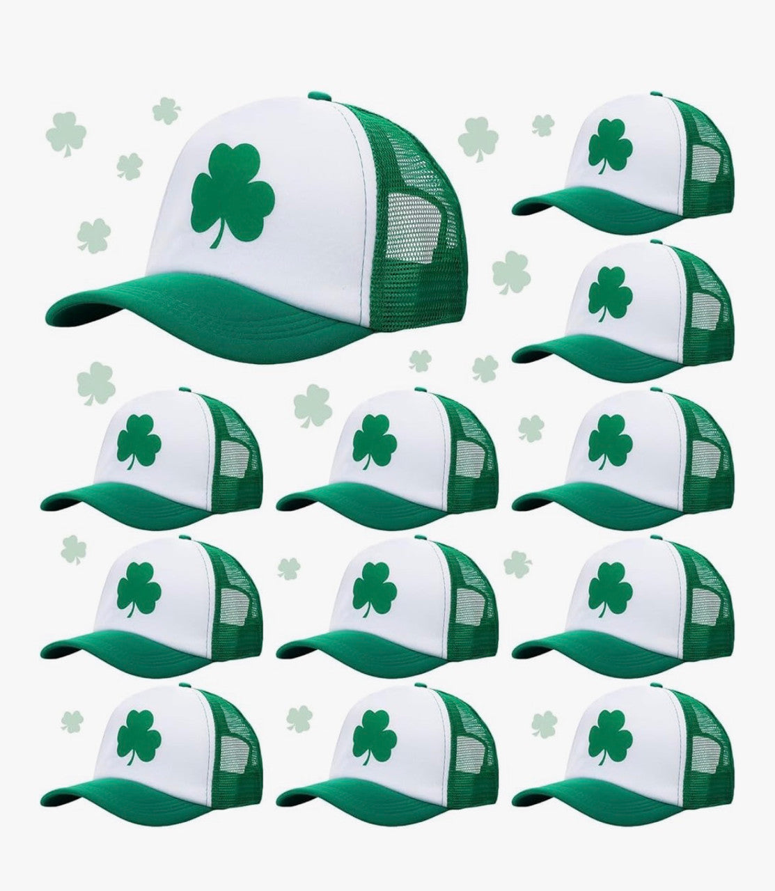 Wholesale Irish Costume Hats |  Bulk St Patricks Hats |  12 PACK 5853D
