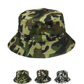 12 PACK BUCKET HATS MICRO ABSORBENT VENTED MIX CAMOFLAUGE 22.5 Standard Adult5820C
