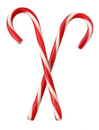 Red and White Peppermint Candy Canes 11087