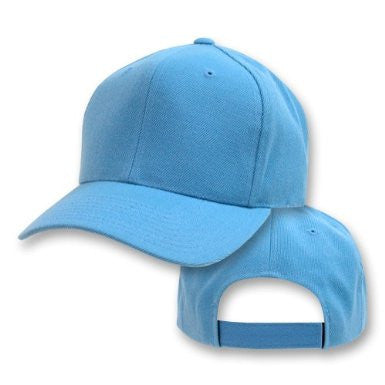 Sky Blue Adjustable Baseball Dad Cap 1390