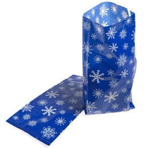 Snowflake Cellophane Bags 12 PACK 3919D