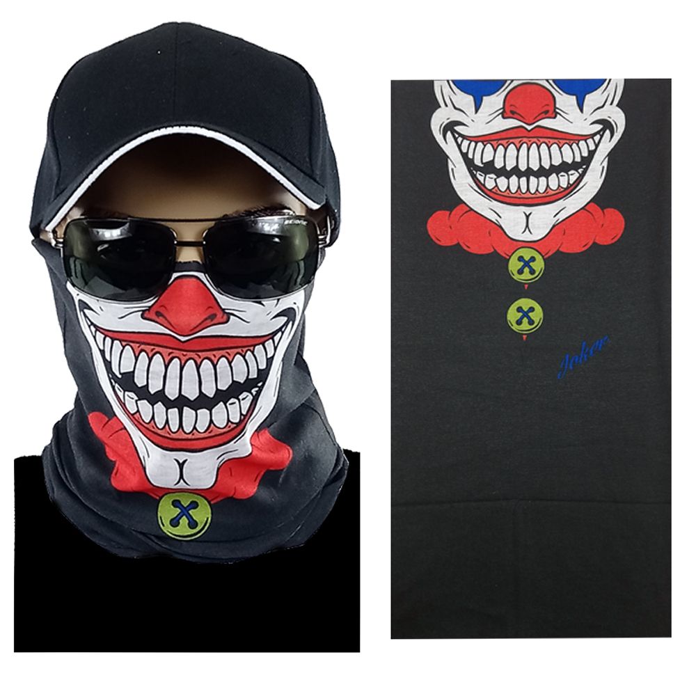 Mad Clown Multi-function Seamless Tube Bandana 12 PACK 700MC