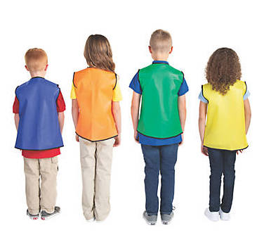Child Construction Vest Child 12 PACK 4 Colors 8607