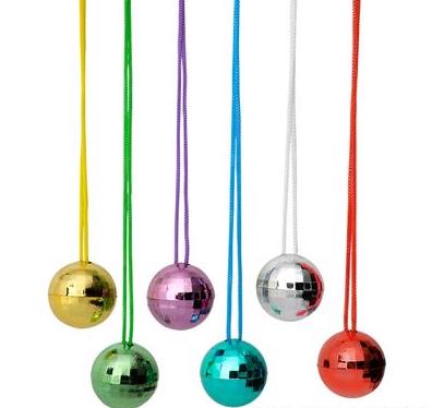Disco Ball Necklaces 12 PACK 9904D
