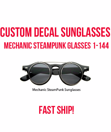 Custom Steampunk Glasses | Halloween Steampunk Glasses 15057