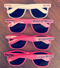Anniversary Gift, Engagement Gifts, Personalized Sunglasses for Guests at Parties