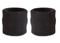 Black Terry Wristband Piece Packed - 3072