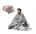 EMERGENCY Thermal Blanket |  SPACE THERMAL MYLAR BLANKET - ADULT 12 PACK 30202