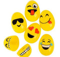 48 PACK Emoji Easter Eggs Bulk |  2.5" 59932