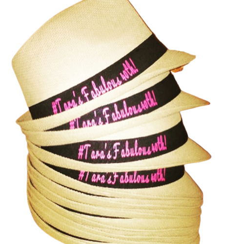 Mens Fedora Hats | Custom Fedora Hats | Custom Made Fedora Hats | (Fonts in Picture Gallery)