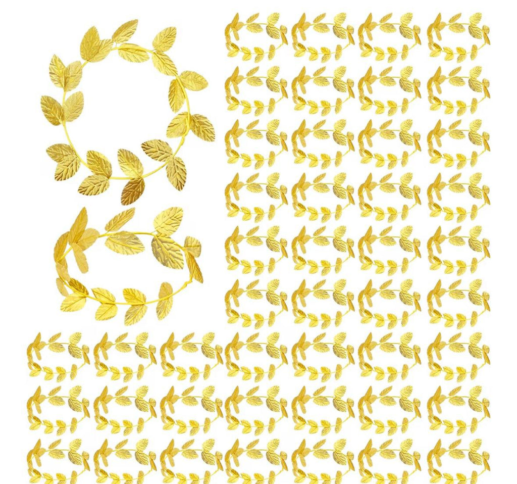 Gold Laurel Roman Headband 24 PACK 1709