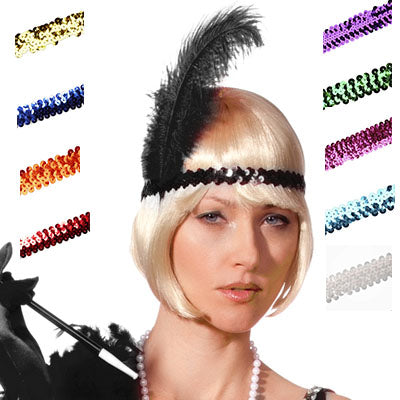 1920's Headbands | 1920's Hair Accessories | Flapper Headpiece | 1719