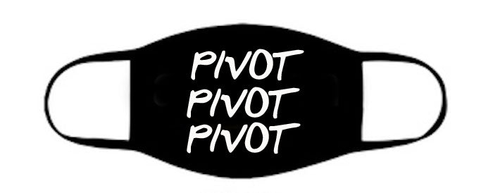 Friends Face Mask | Friends Pivot Mask | Adult Double Ply Soft Cotton 763F