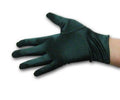 Hunter Green Short Satin Gloves 9" 5111