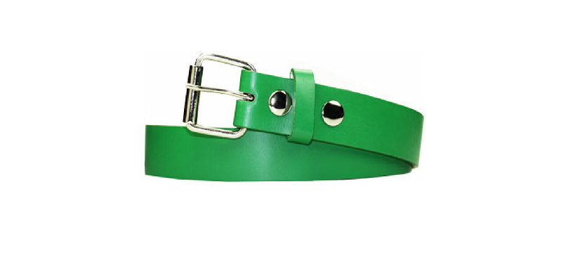 Green Belts for Children | w/ Free Detachable Buckle 12PK 2915G