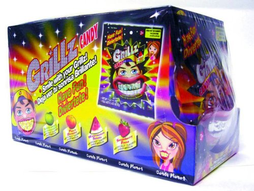 Grillz Candy Bulk 12 Pack Display Case 11072