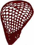 12 PACK Burgundy Crochet Hair Snood 6630