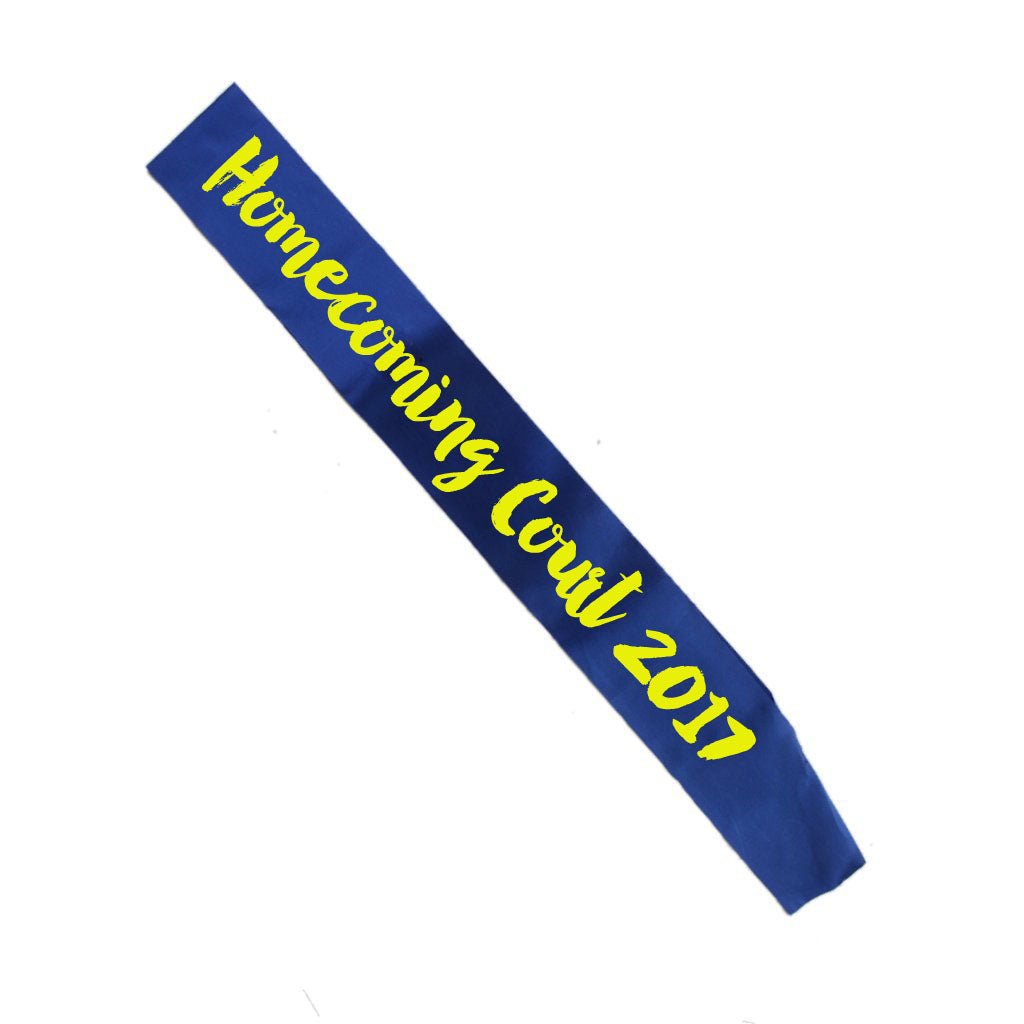 Custom Made Personalized Sash | Prom Queen Sash | Bach Party Sashes Satin Quality  60" (Fonts in Picture Gallery)