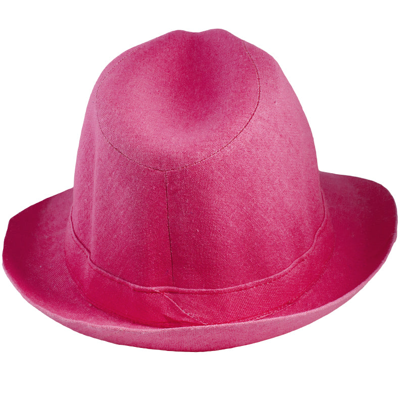 Costume Fedora Hat Pink 1326