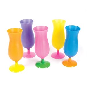 Plastic New Hurricane Glasses 12 pcs 3839