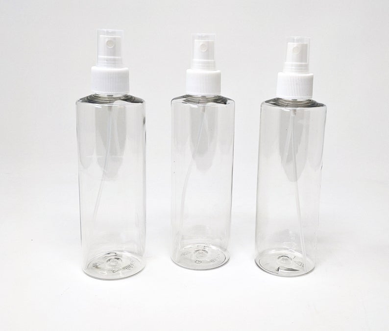 Spray Bottles | 16 OZ Clear Plastic Empty Bottle USA 3026916