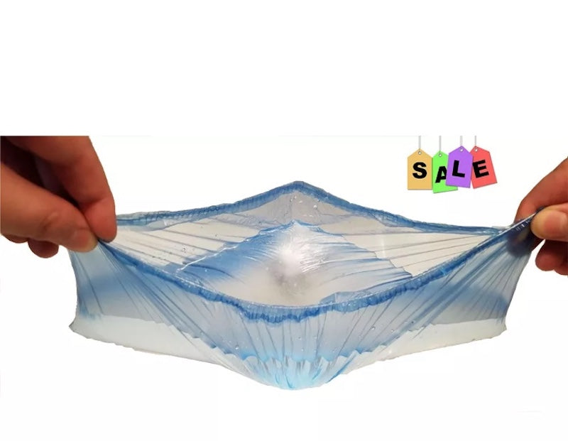 Shoe Covers Disposable Blue | High Density Low Minimums USA 15023