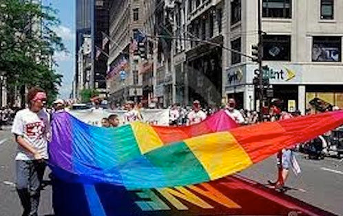 Rainbow Stripe 3x5 Gay Pride Flag 3108
