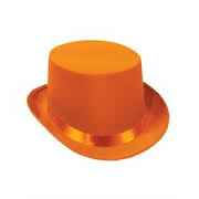 Orange Top Hats | 1356