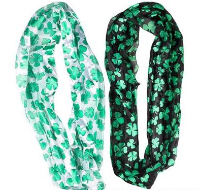 St Patricks Scarf | St Patricks Infinity Scarf | Wholesale 12 PACK 1906INF