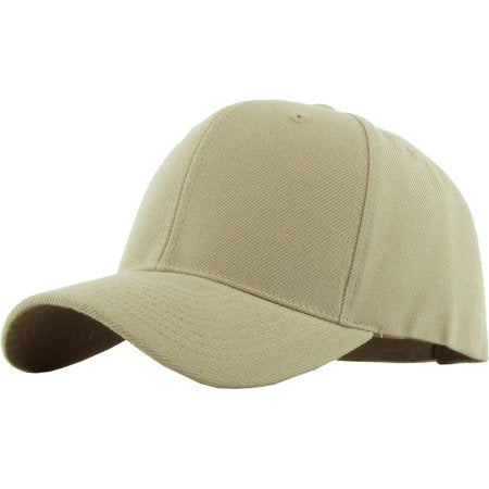 Dad Cap Khaki Adjustable Baseball Cap 1387
