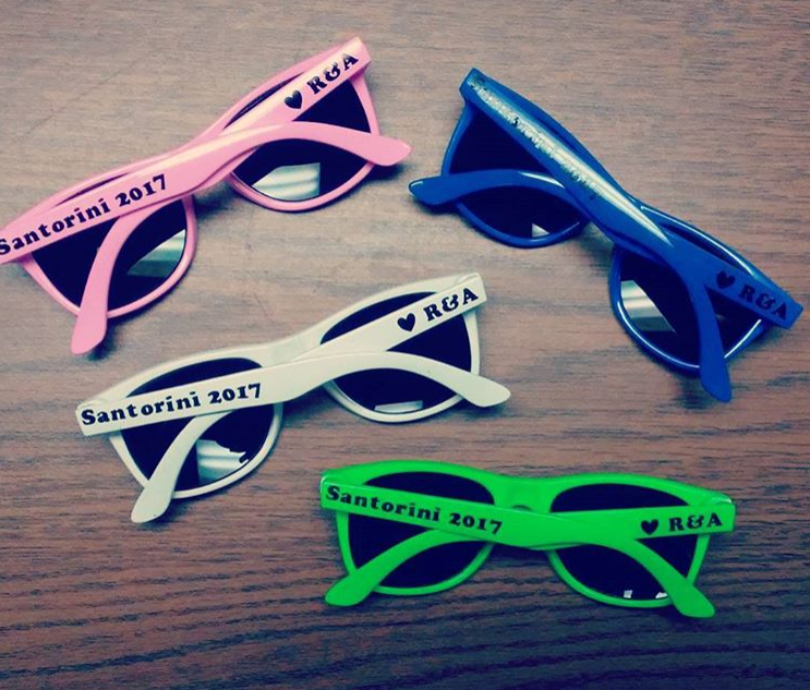 Custom Ring Bearer Sunglasses | Custom Ring Bearer Gifts | 15049 (Fonts in Picture Gallery)