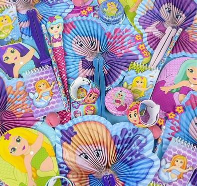 50 PCS MERMAID PARTY FAVOR ASSORTMENTS M2005