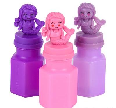 24 PACK 3" MERMAID BUBBLES M2013