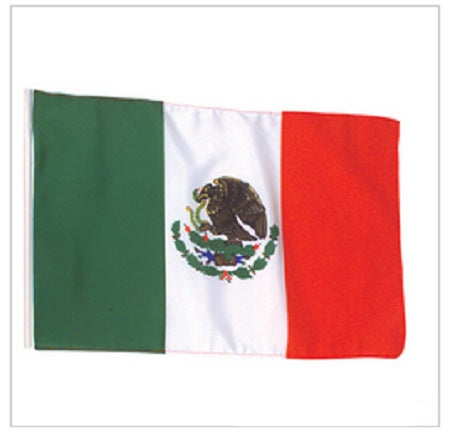 Mexican Flags 12 PACK  3' X 5' FT 9094