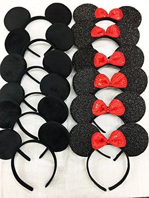 Silver Minnie Ears | Mickey and Minnie Ears | 15003SIL