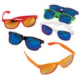 12 PACK Mirror Lens | Iconic 80's Style | Mixed Colors 1064D