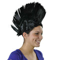 Black Mohawk Wig 6038
